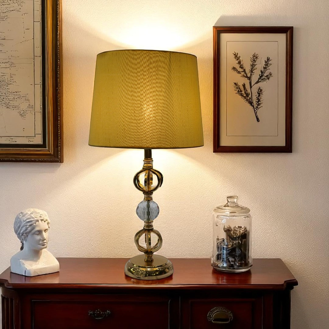 Orin Brass Stem Side Lamp